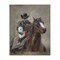 Stupell Industries Ranch Cowboy Western Horse Canvas Wall Art
